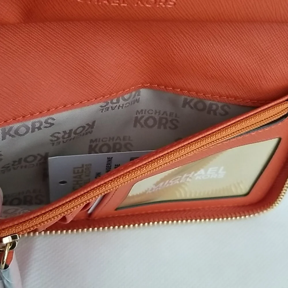 New Michael Kors Continental Wallet and Phone Case